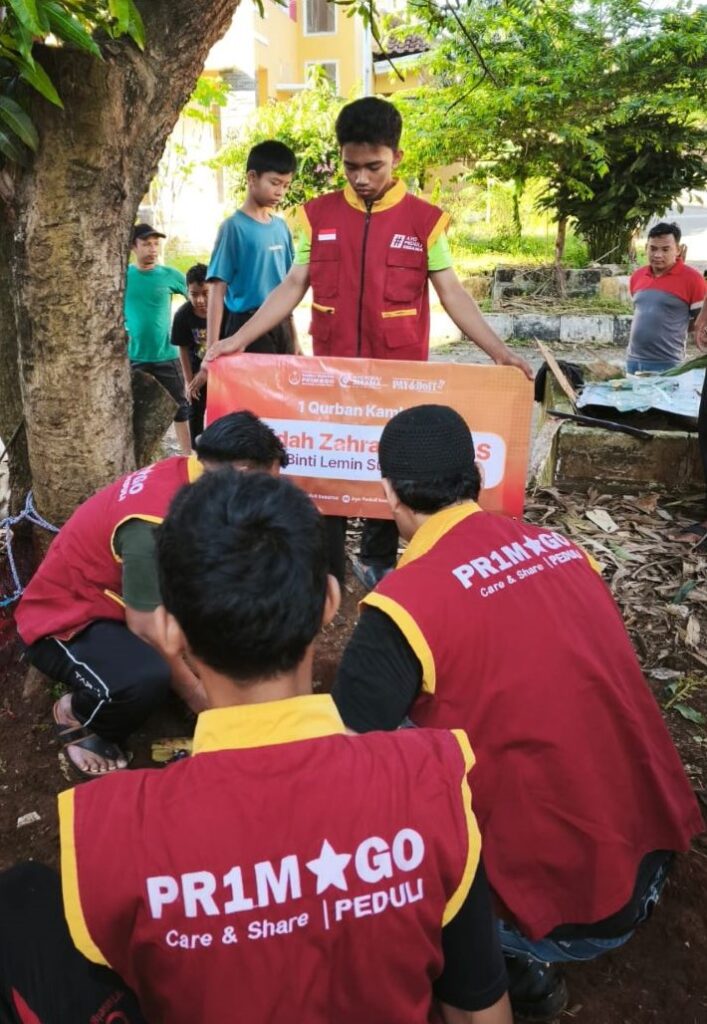 Qurban di Pesantren Leadership Primago 2